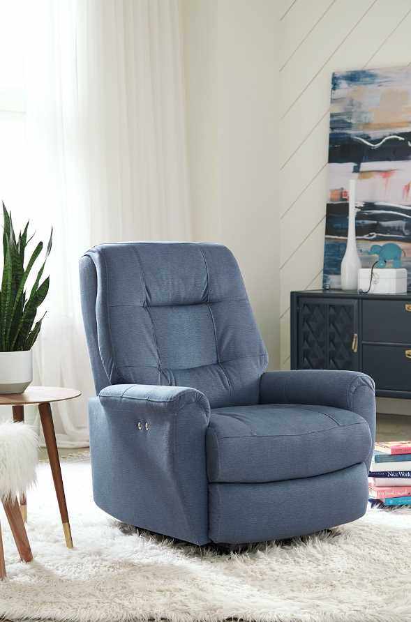 Best® Home Furnishings Customizable Felicia Power Swivel Glider Recliner-2