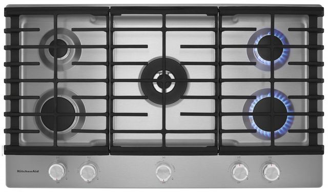 Kitchenaid 36 Stainless Steel Gas Cooktop Kcgs556ess Schultz Stainless Steel Gas Cooktop Kcgs556ess