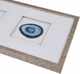 Olliix by Madison Park Blue Set of 3 Blue Agate Trio Stone Framed Graphic-4