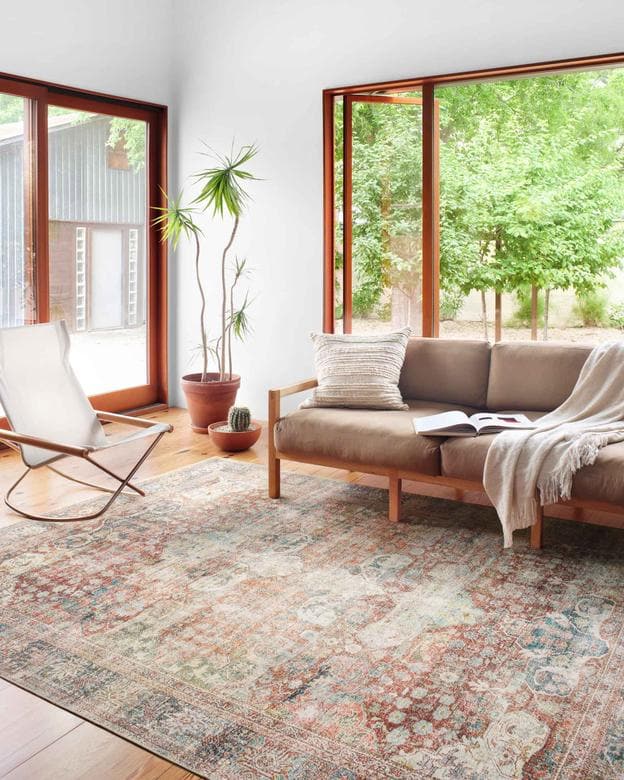 Loloi® Rugs Loren Brick / Multi 5" x 8" Rug-1
