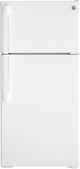 GE® 28" 15.6 Cu. Ft. White Top Freezer Refrigerator-0