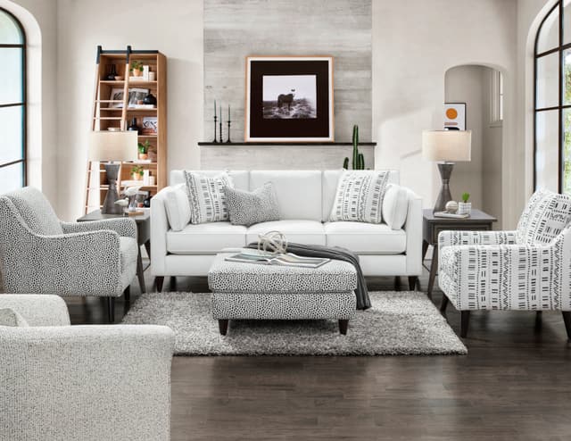 Fusion Furniture 17-00 Winston Salt Sofa-1