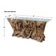 TEAK ROOT CONSOLE TABLE-1