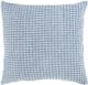 Surya Waffle Denim 20"x20" Pillow Shell with Polyester Insert-0