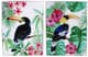 A & B Home 2-Piece Toucan Wall Art Set-1