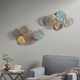 Olliix by Madison Park Lenzie 2 Multicolor Wall Decoration Set-3