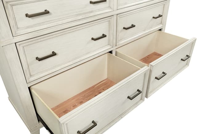 Aspenhome® Caraway Aged Ivory Dresser and Mirror-4