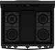 GE® 30'' Black Freestanding Gas Range-1