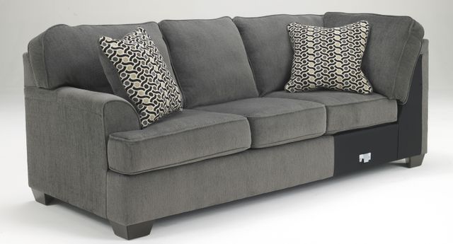 Ashley Loric Smoke Left Arm Facing Sofa 1270066 Hess Furniture Ashley Loric Smoke Left Arm Facing