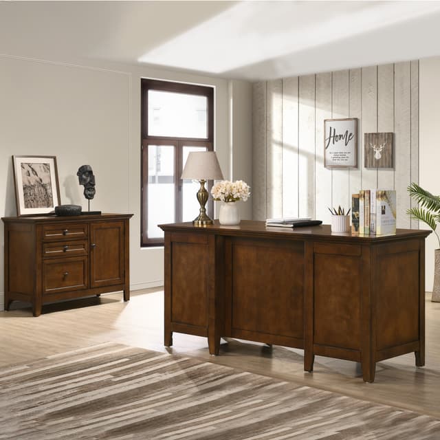 Intercon San Mateo Home Office Tuscany 62" Executive Desk-1