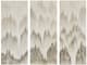 Olliix by Madison Park Sterling Mist 3 Piece Grey Hand Brush Embellished Canvas Set-0