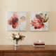 Olliix by Madison Park Lovely Blooms 2 Piece Pink Hand Embellished Canvas Set-3