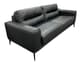 Decor-Rest® Leather Sofa - Dream Black-0