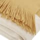 Olliix by INK+IVY Stockholm Yellow Color Block Faux Cashmere Throw-1
