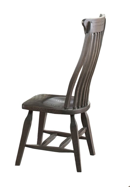 Daniel's Amish Old Country Ebony Side Chair-0