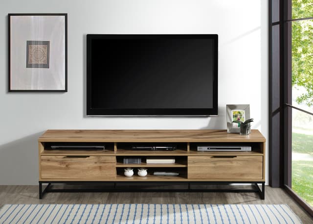 Milton Green Stars 71" Oak TV Stand-0