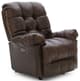 Best® Home Furnishings Customizable Brosmer Leather Power Tilt Headrest Swivel Glider Recliner-1