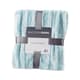 Olliix by Madison Park Duke 1 Blue Long Fur Throw-2