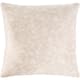 Surya Collins Cream 20"x20" Toss Pillow with Polyester Insert-0
