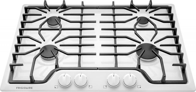 Frigidaire 30 White Gas Cooktop Ffgc3026sw Manhattan Appliance