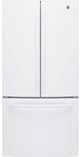 GE® 33" 18.6 Cu. Ft. White Counter Depth French Door Refrigerator-0