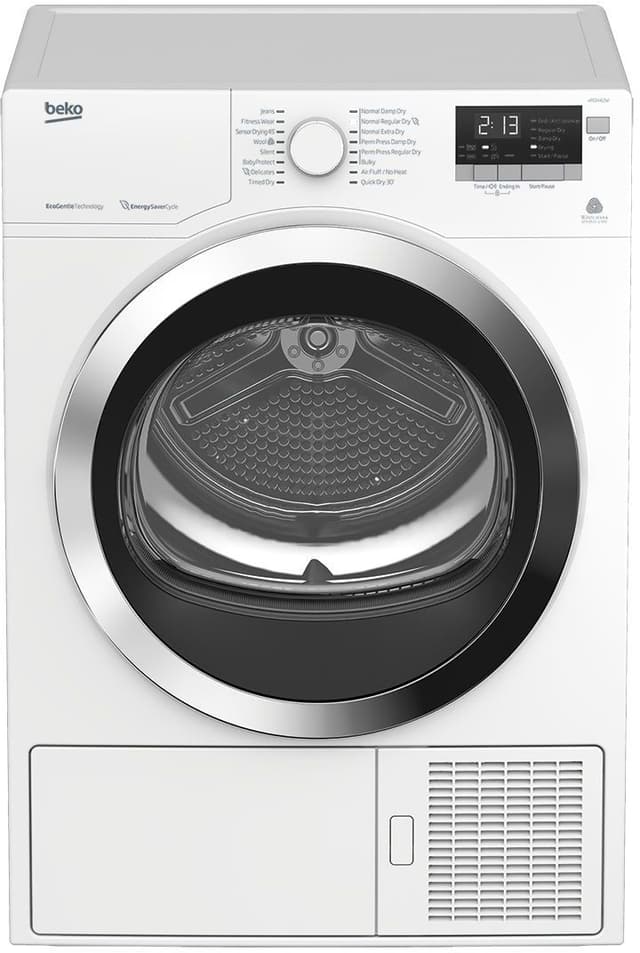 Beko 24" White Front Load Heat Pump Dryer-0