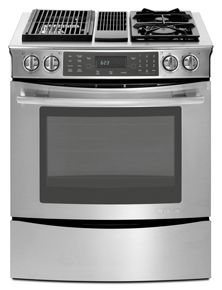 Jenn Air 30 Slide In Modular Dual Fuel Downdraft Range Stainless