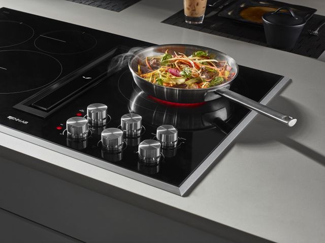 Jenn Air 36 Electric Downdraft Cooktop Stainless Steel Jed3536gs