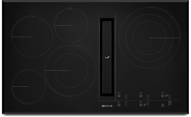 Jenn Air 36 Electric Downdraft Cooktop Black Jed4536gb Myers