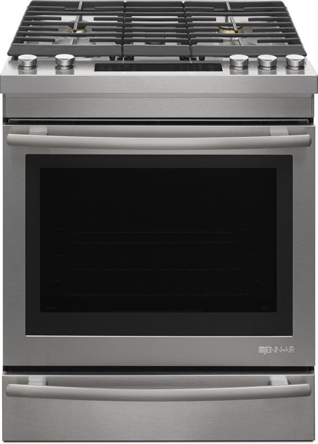 Jenn Air 30 Slide In Gas Range Stainless Steel Jgs1450fs