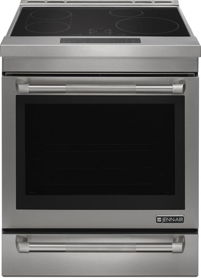 Jenn Air 30 Slide In Electric Induction Range Stainless Steel