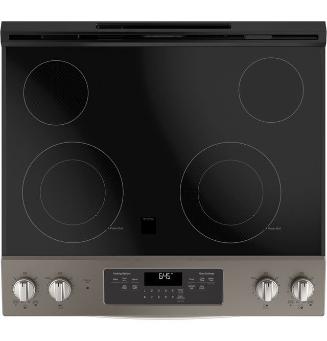 Ge 30 Slide In Electric Range Slate Js645eles Manhattan