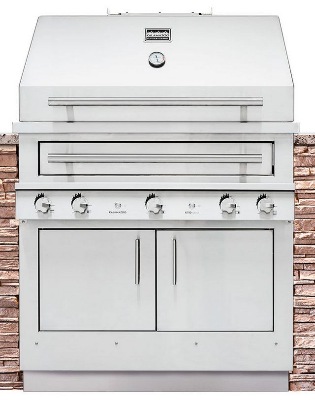Kalamazoo Outdoor Gourmet Hybrid Fire 38" Built in GrillStainless