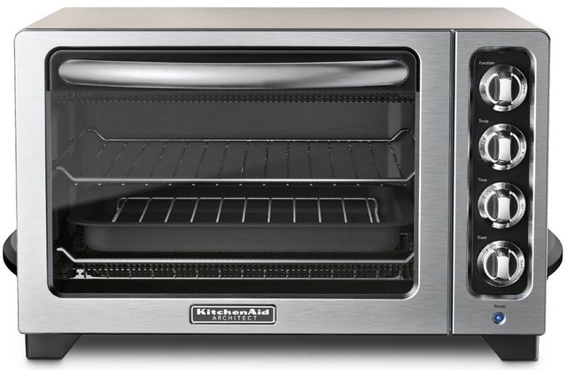 Kitchenaid 12 Countertop Oven Cocoa Silver Kco222cs Farm And