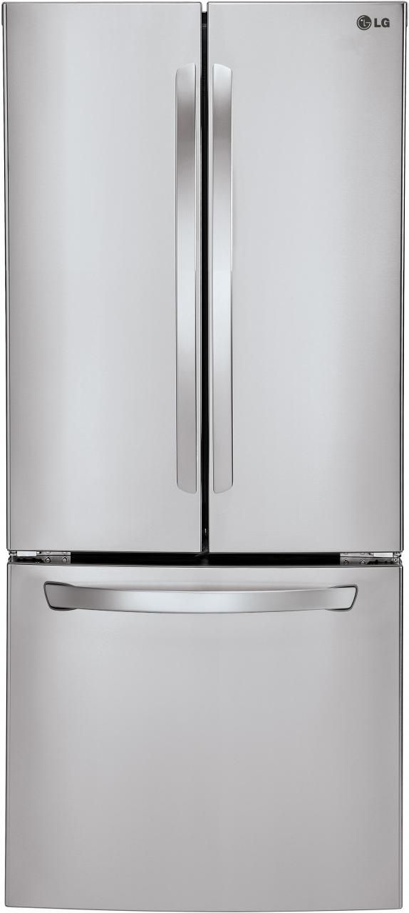 Lg 21 8 Cu Ft Stainless Steel French Door Refrigerator