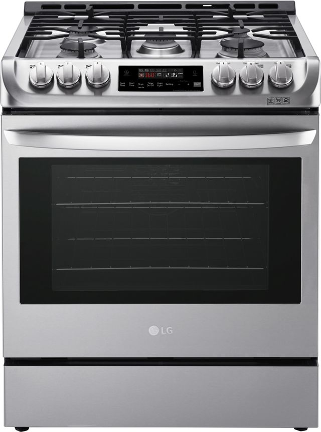 Lg 30 Slide In Gas Range Stainless Steel Lsg4511st Manhattan