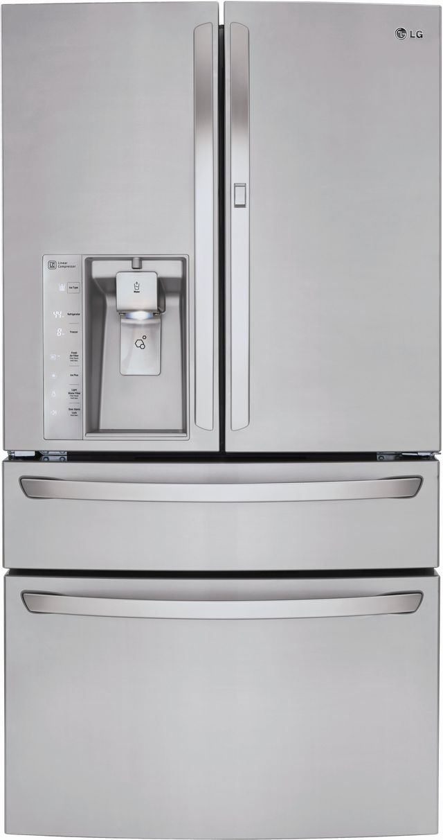Lg 29 7 Cu Ft Stainless Steel French Door Refrigerator