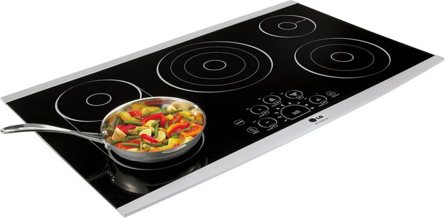 Lg Studio 36 69 Stainless Steel Frame Electric Cooktop Lsce365st