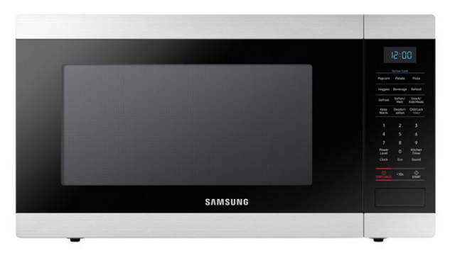 Samsung Countertop Microwave Stainless Steel Ms19m8000as Grand