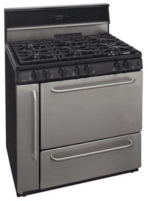 Premier Pro Series 36" Free Standing Gas Range-Stainless Steel