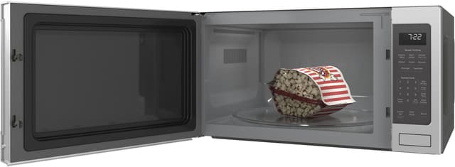 GE Profile™ 2.2 Cu. Ft. Stainless Steel Countertop Sensor Microwave-3
