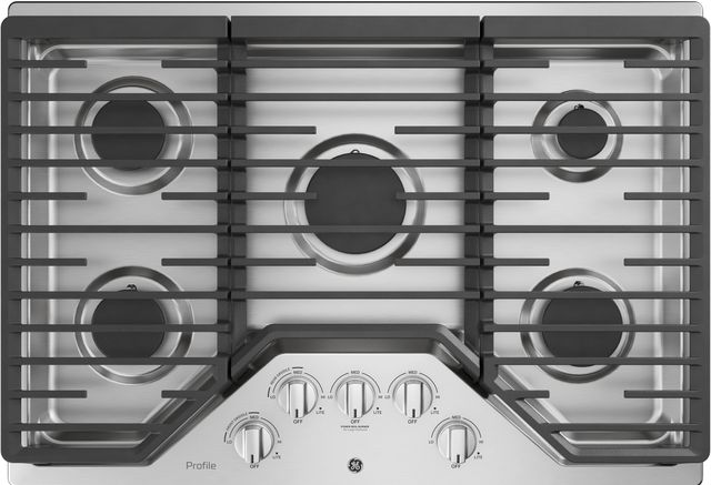 Ge Profile 30 Stainless Steel Built In Gas Cooktop Pgp7030slss