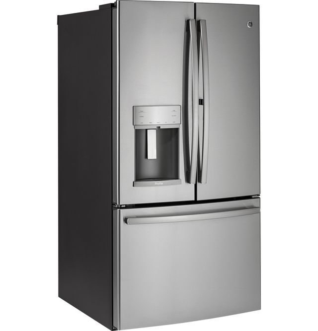 Ge Profile 22 18 Cu Ft Stainless Steel Counter Depth French