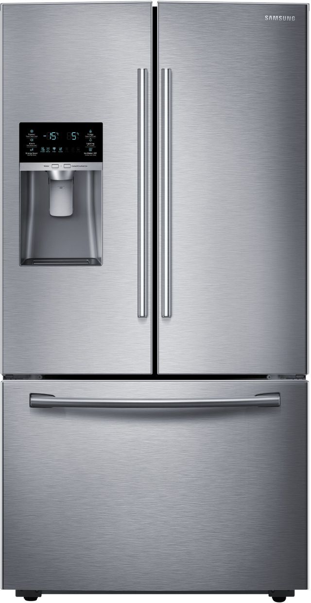Samsung 23 0 Cu Ft Counter Depth French Door Refrigerator