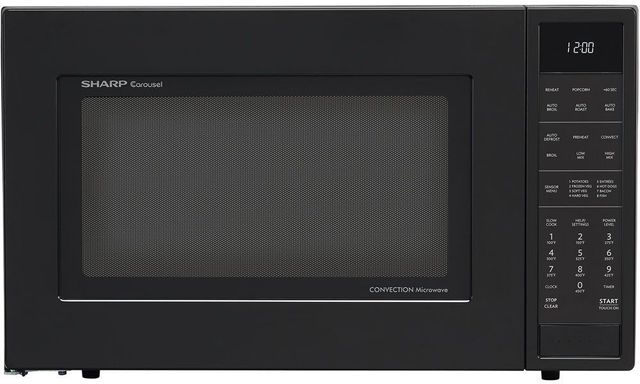 Sharp Carousel Convection Countertop Microwave Oven Matte Black