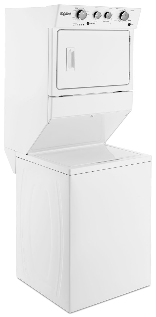 Whirlpool® Electric Stacked LaundryWhiteWET4027HW Fauth Appliance