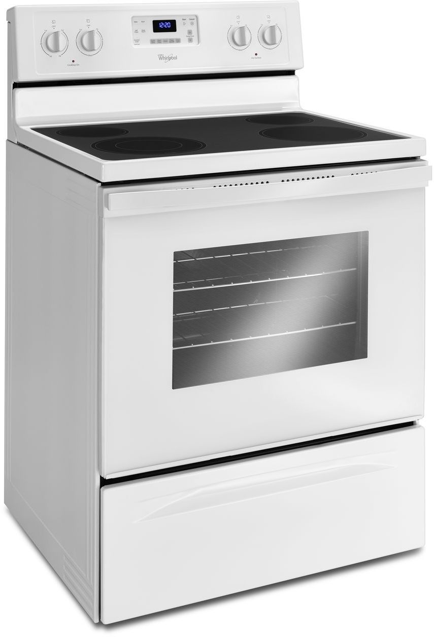 Whirlpool 30 Freestanding Electric Range WhiteCLEARANCE WFE515S0EW   Whirlpool Wfe515s0ew 05858035 39d6 48b0 A80c 96aa56943042 