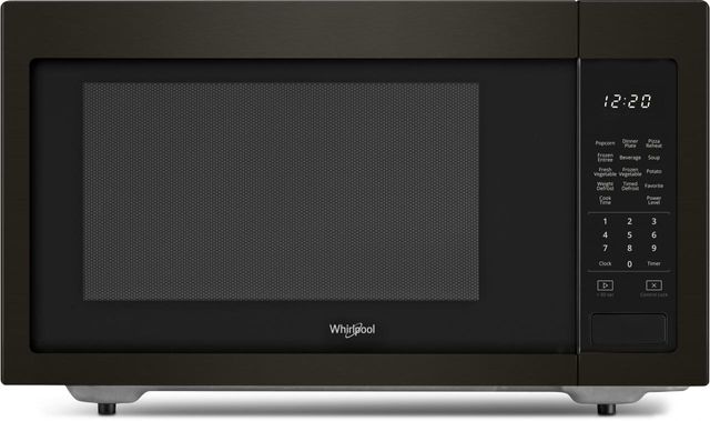 Whirlpool Countertop Microwave Fingerprint Resistant Black