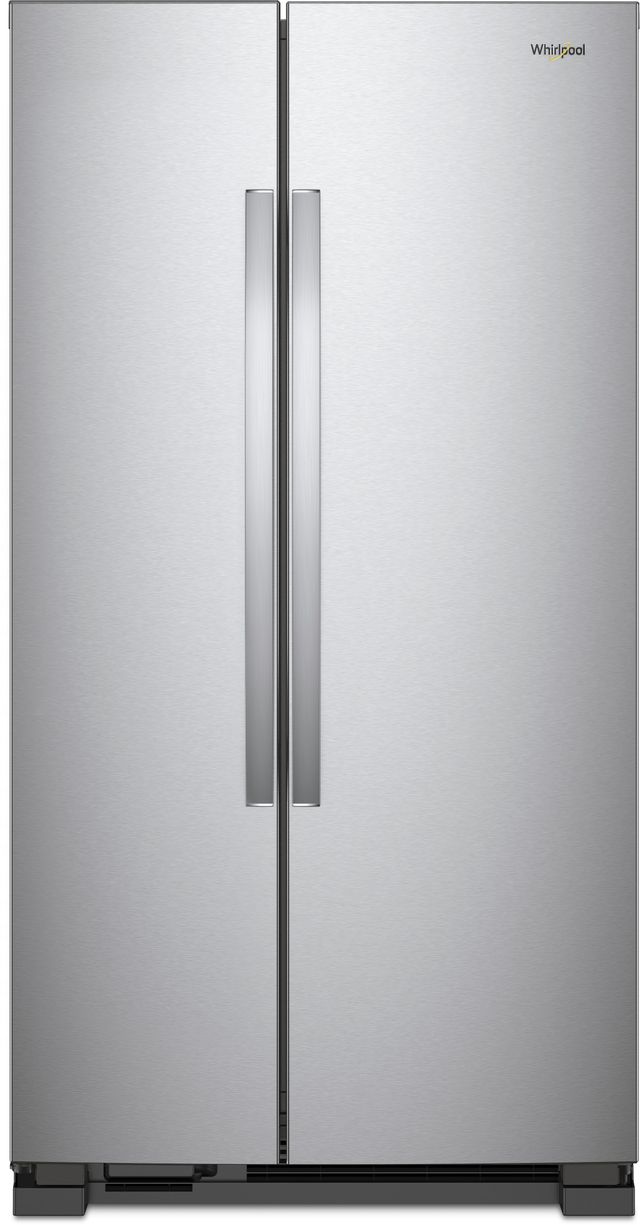Whirlpool 25 1 Cu Ft Side By Refrigerator Monochromatic 25 1 Cu Ft Side By Refrigerator