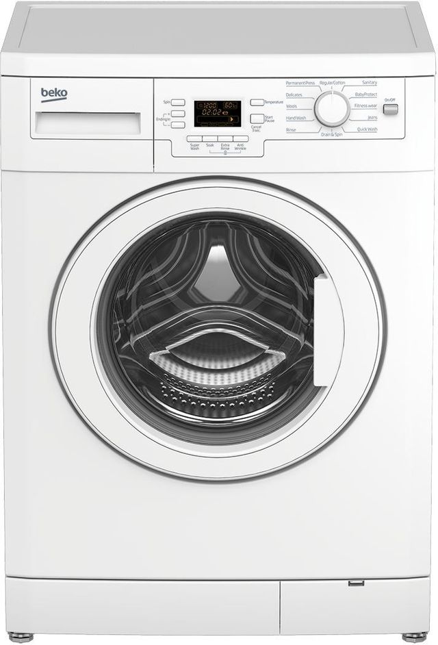 Beko 23 06 White Front Load Washer Wte7604xlw0 Brandsource Home